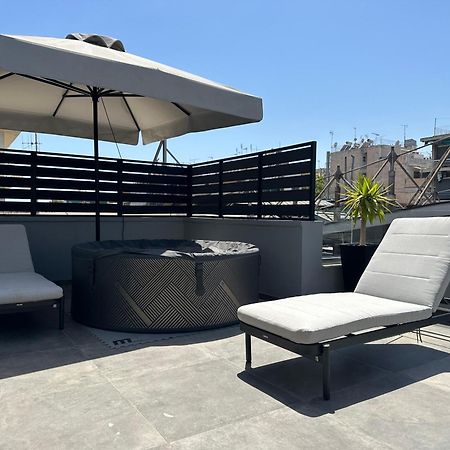 T&T Luxury Apartments - Rooftop Jacuzzi Athen Eksteriør bilde