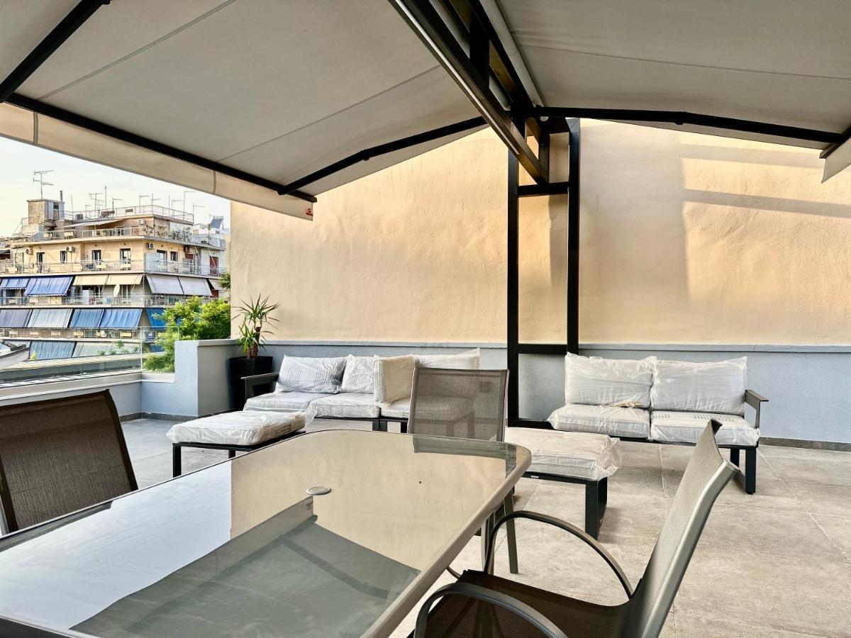 T&T Luxury Apartments - Rooftop Jacuzzi Athen Eksteriør bilde